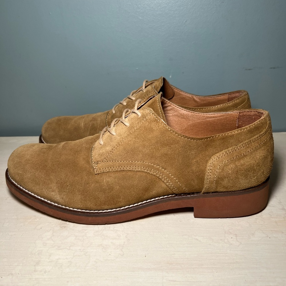 G. H. Bass Originals Women’s Denise Suede Buck Tan Size 9 Women’s Oxford Loafers